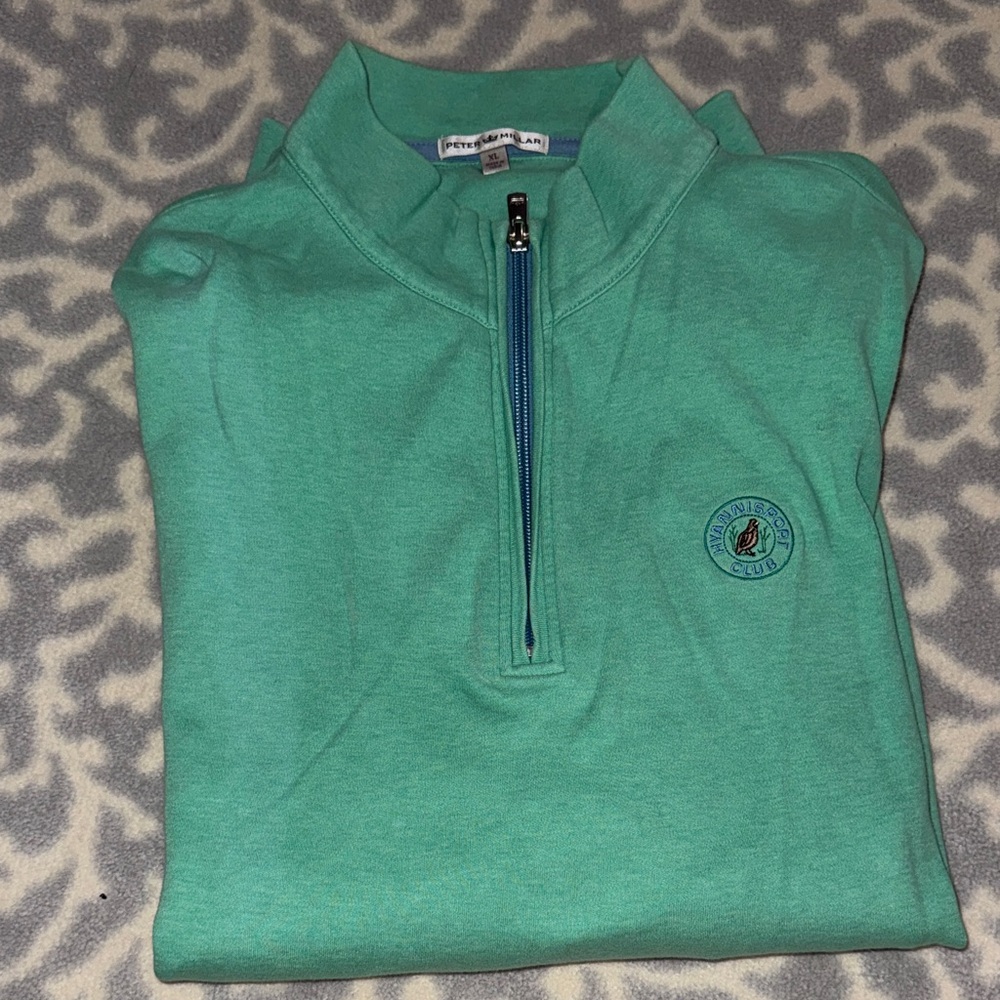 ⛳️Peter Millar⛳️ Hyanisport Men’s XL NWOT Quarter Zip Classic Pullover.